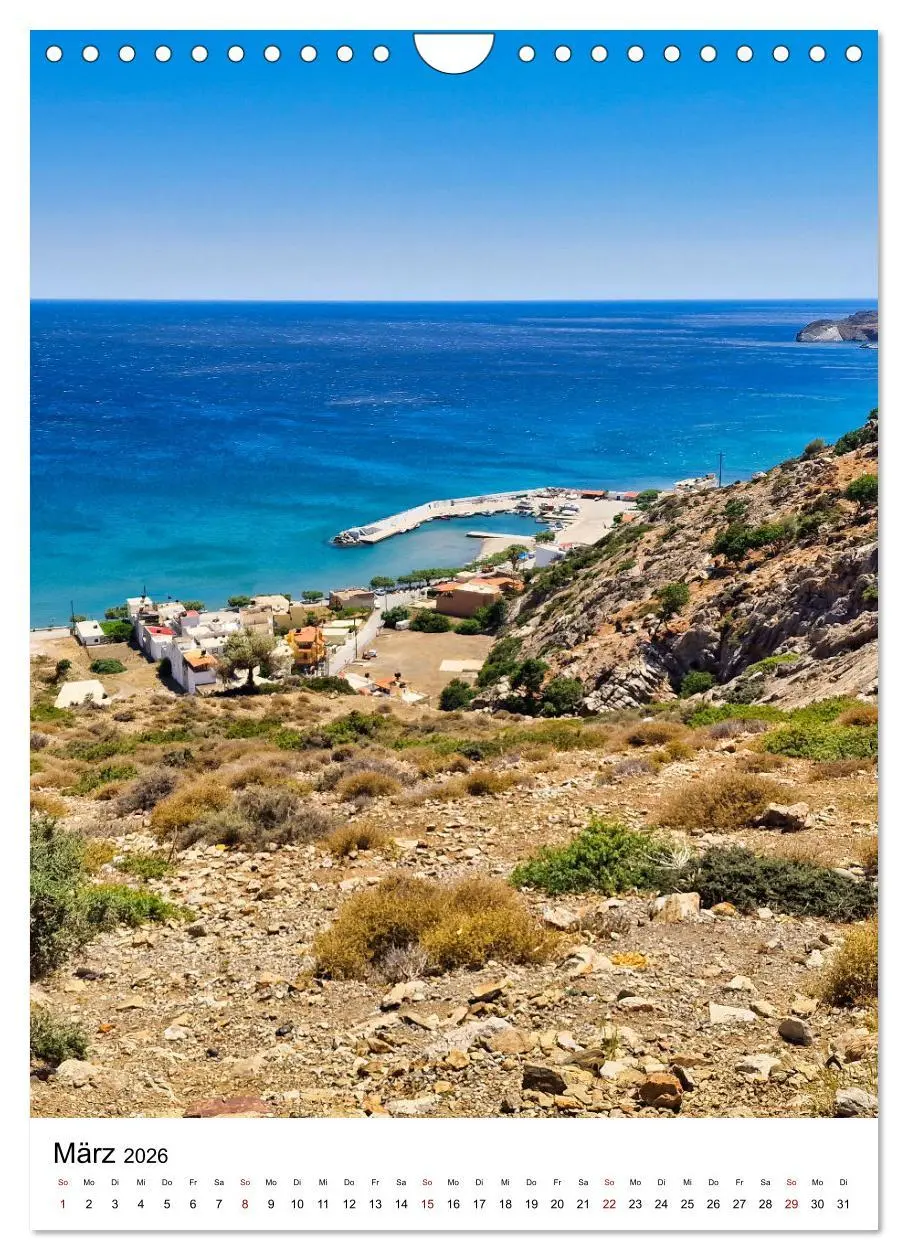 Bild: 9783516301601 | Kreta - Traumhafte Aussichten aufs Meer (Wandkalender 2026 DIN A4...