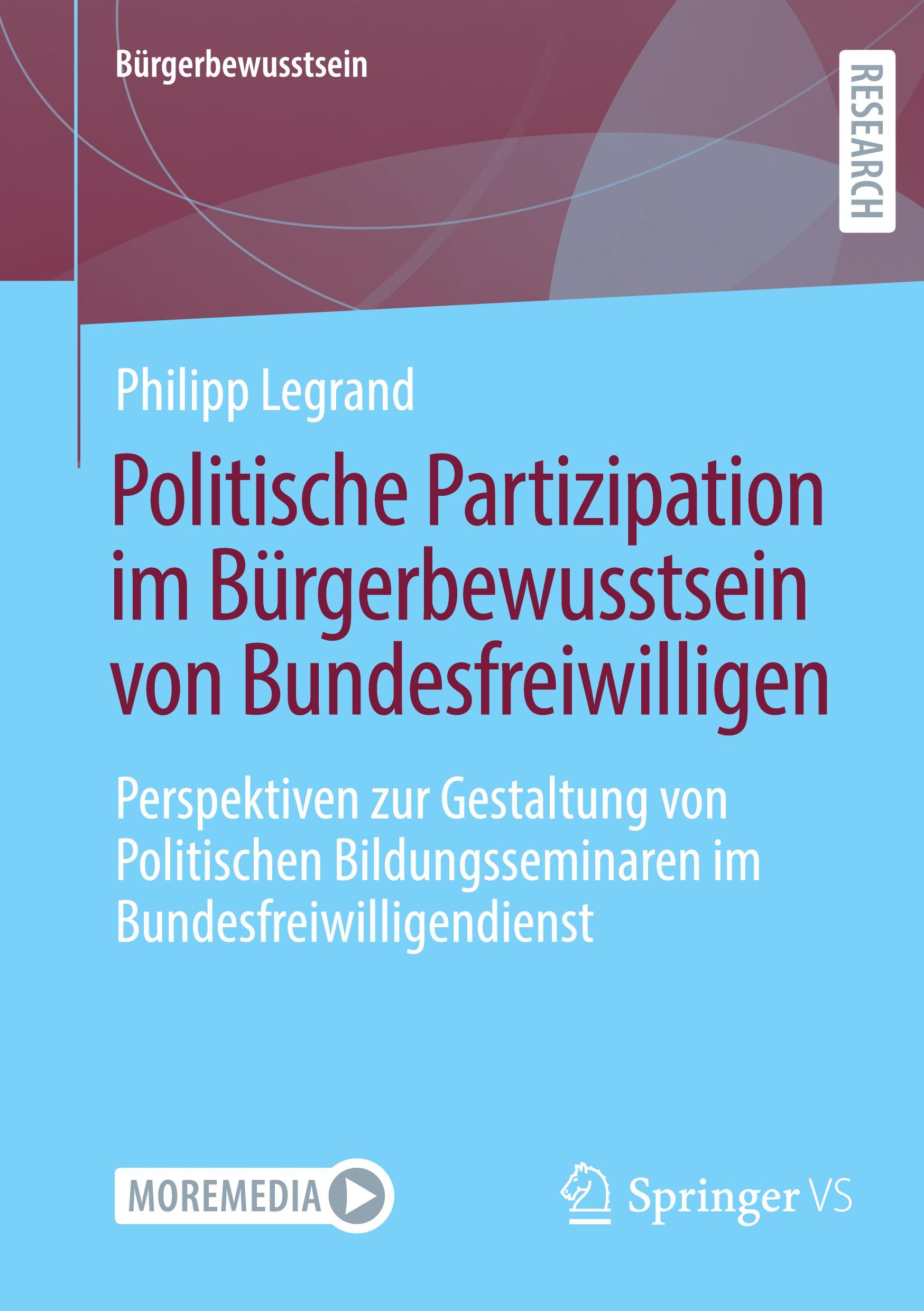 Cover: 9783658351601 | Politische Partizipation im Bürgerbewusstsein von Bundesfreiwilligen
