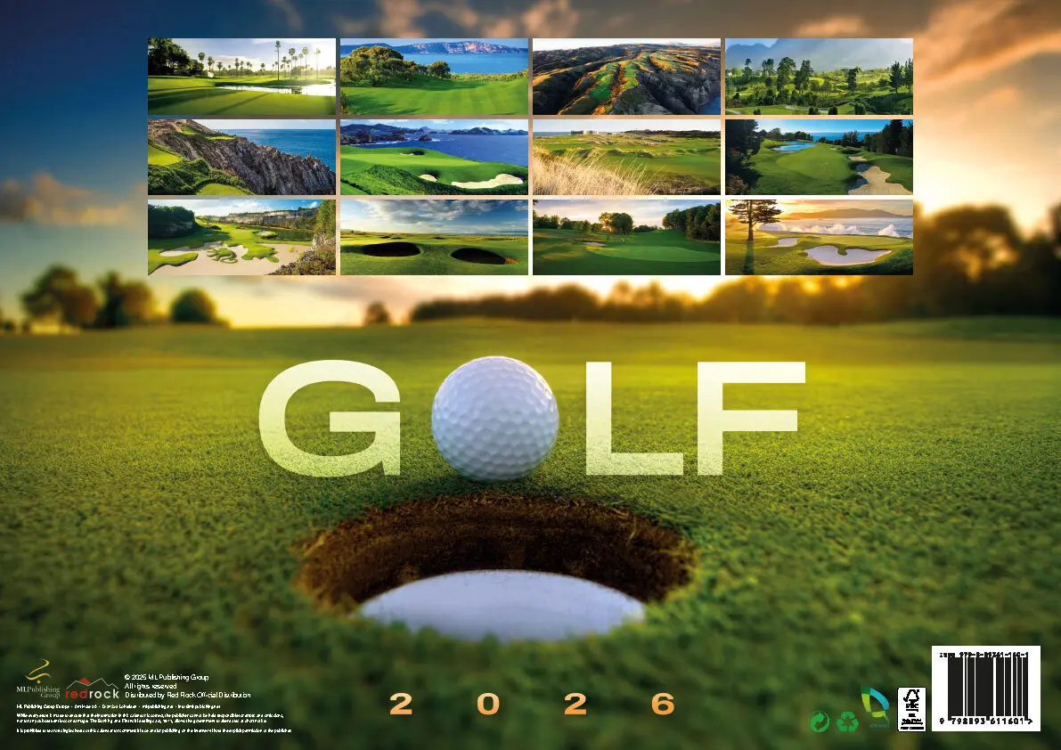 Bild: 9798893611601 | Golf Kalender 2026 | Kalender | 14 S. | Deutsch | 2026