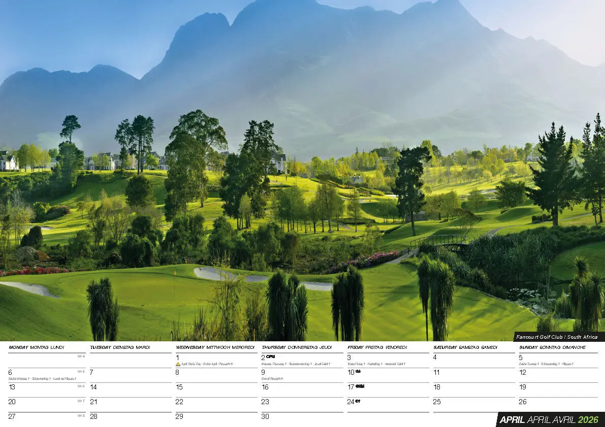 Bild: 9798893611601 | Golf Kalender 2026 | Kalender | 14 S. | Deutsch | 2026