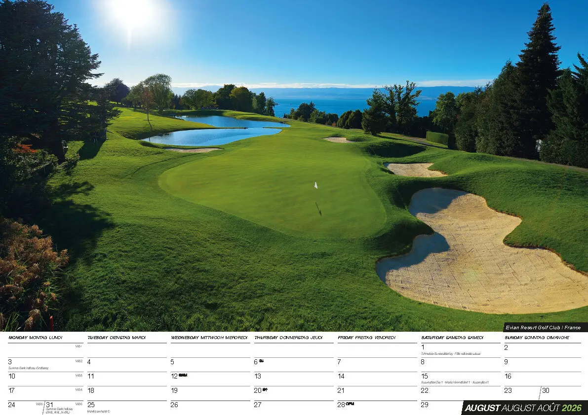 Bild: 9798893611601 | Golf Kalender 2026 | Kalender | 14 S. | Deutsch | 2026