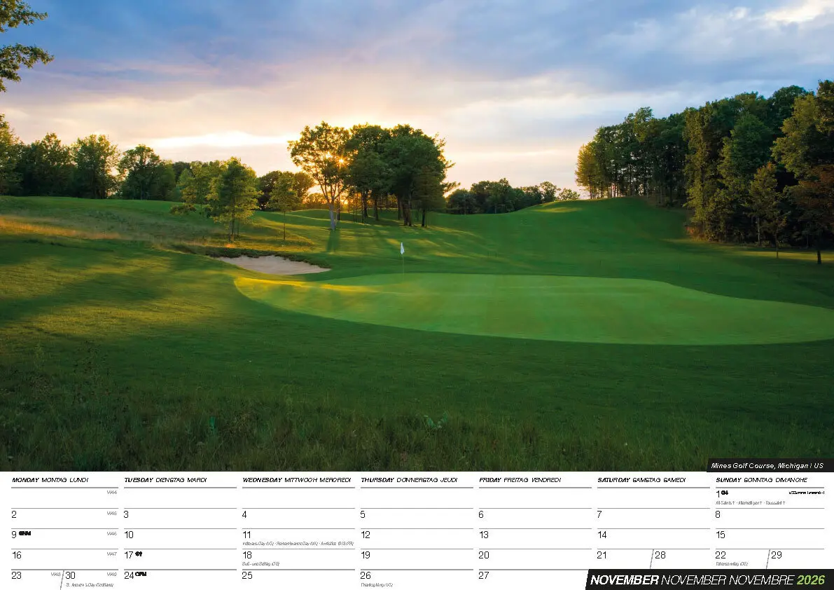 Bild: 9798893611601 | Golf Kalender 2026 | Kalender | 14 S. | Deutsch | 2026