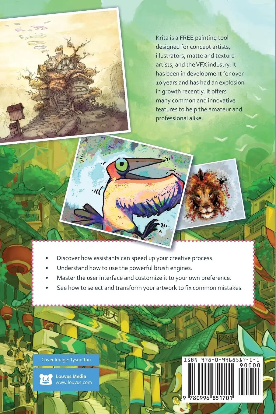 Rückseite: 9780996851701 | Digital Painting with KRITA 2.9 | Scott L Petrovic | Taschenbuch