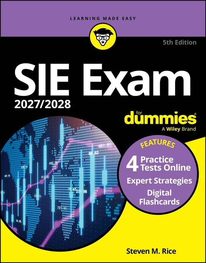Cover: 9781394421701 | SIE Exam 2027/2028 For Dummies (Securities Industry Essentials Exam...