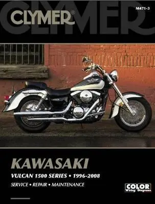 Cover: 9781599691701 | Kawasaki Vulcan 1500 Series Motorcycle (1996-2008) Service Repair...