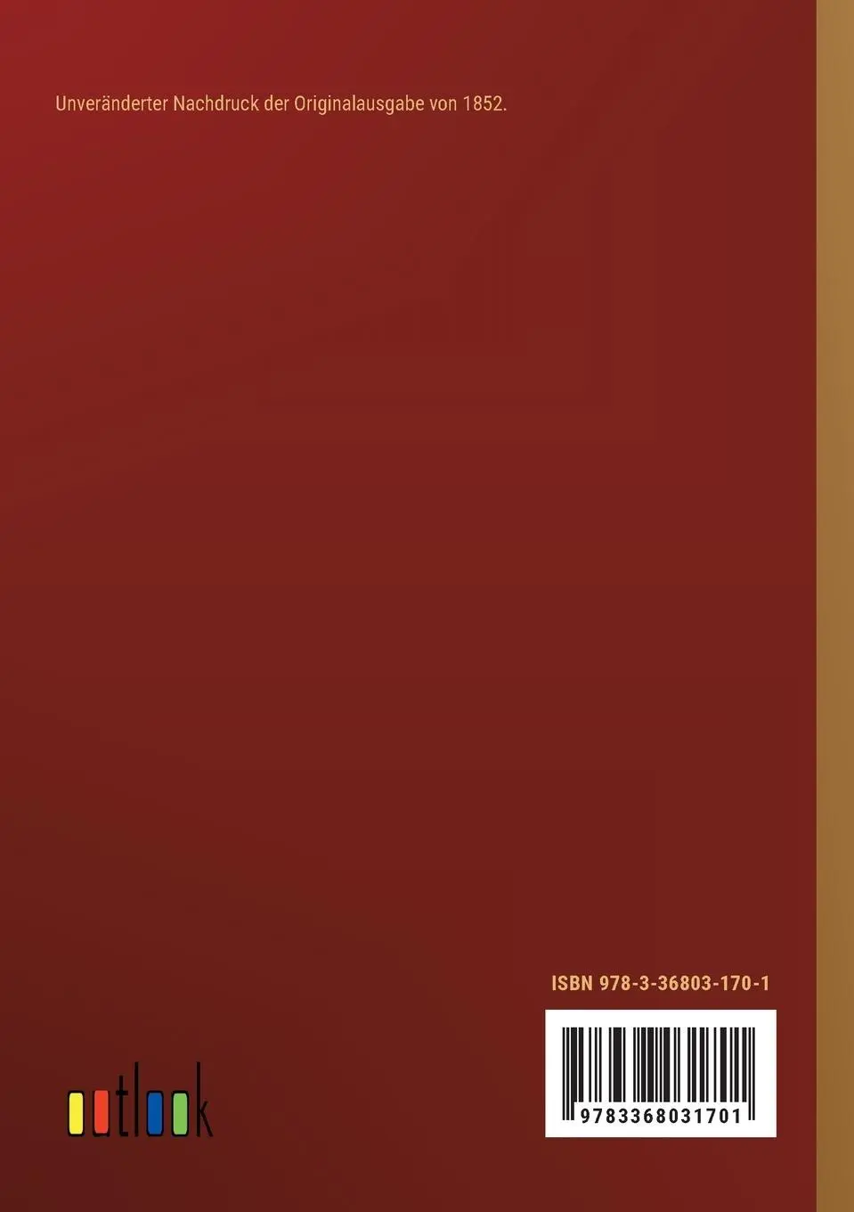 Rückseite: 9783368031701 | Sagen von Luxemburg | Th. von Cederstolpe | Taschenbuch | 288 S.