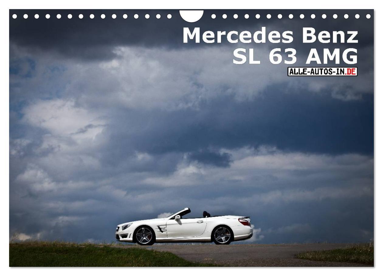 Cover: 9783435801701 | Mercedes-Benz SL 63 AMG (Wandkalender 2025 DIN A4 quer), CALVENDO...