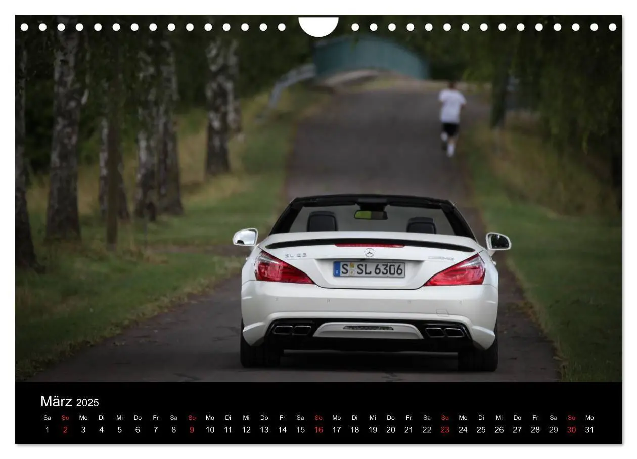 Bild: 9783435801701 | Mercedes-Benz SL 63 AMG (Wandkalender 2025 DIN A4 quer), CALVENDO...