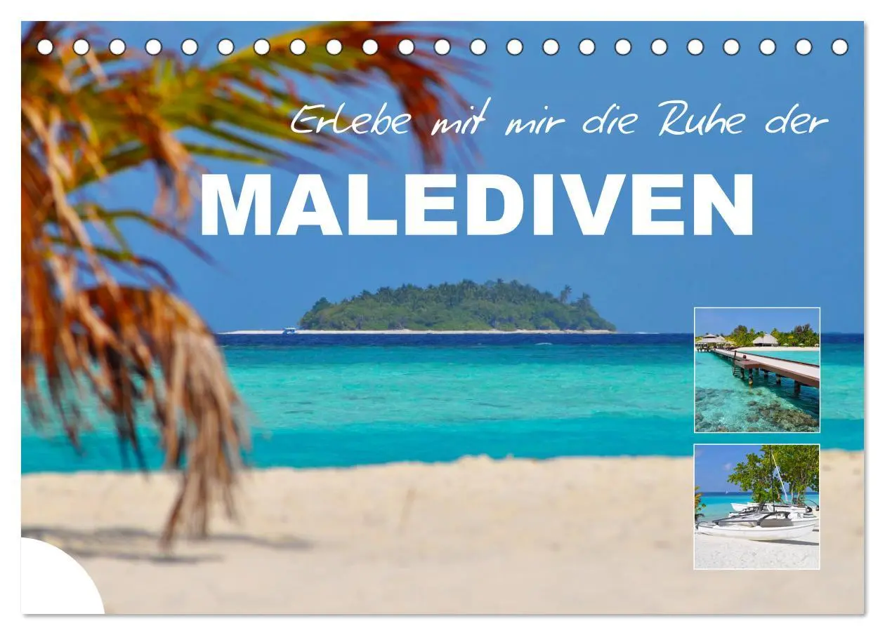 Cover: 9783457681701 | Erlebe mit mir die Ruhe der Malediven (Tischkalender 2026 DIN A5...