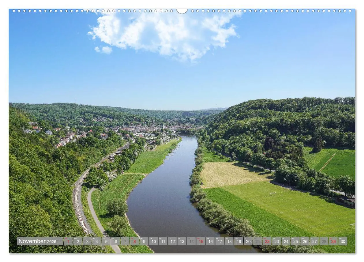 Bild: 9783457821701 | Weserbergland - sagenhaft schön (Wandkalender 2026 DIN A2 quer),...