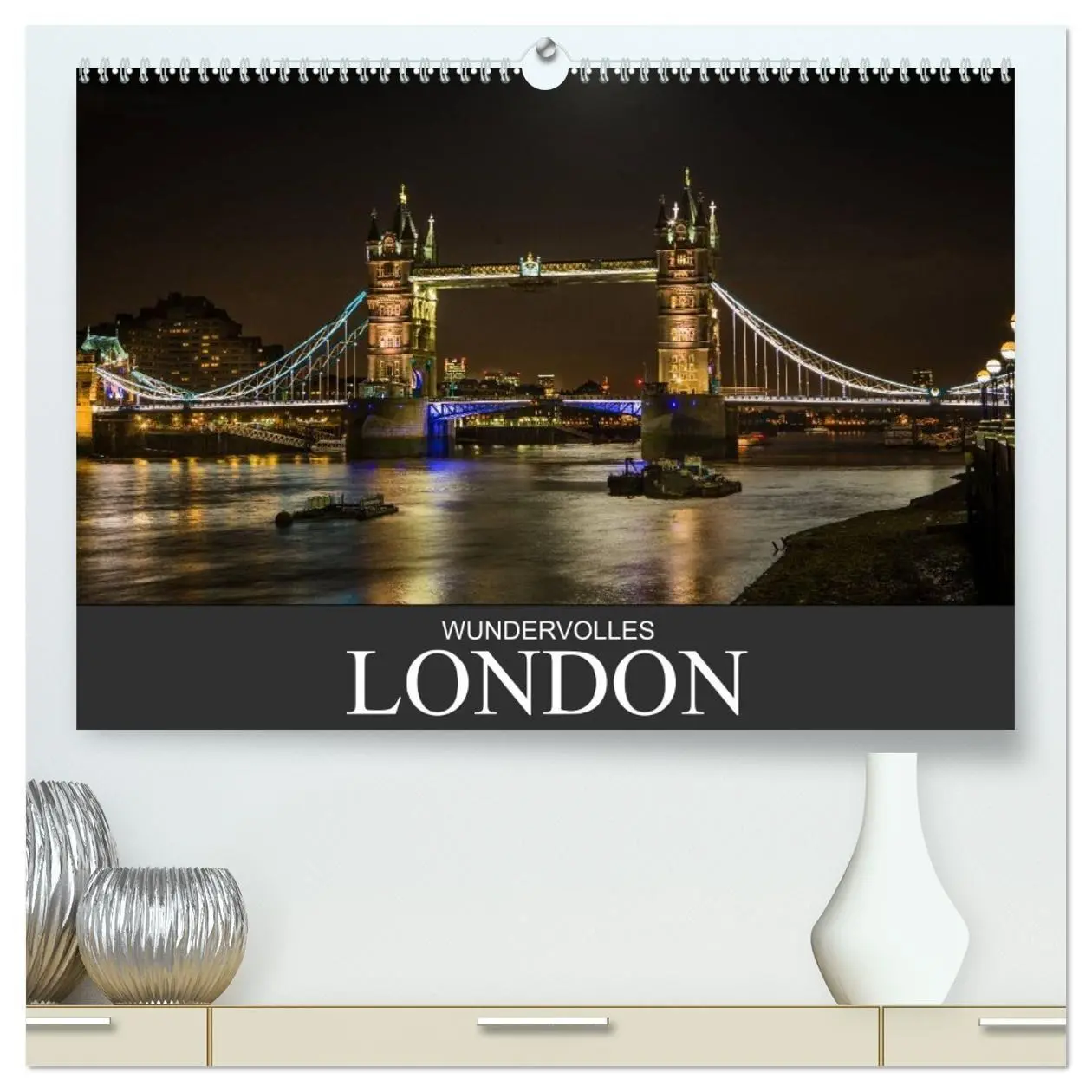 Cover: 9783594061701 | Wundervolles London (hochwertiger Premium Wandkalender 2027 DIN A2...