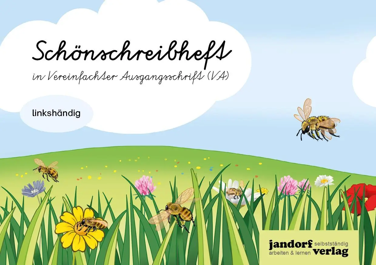 Cover: 9783960811701 | Schönschreibheft in VA - linkshändig - Vereinfachte Ausgangsschrift