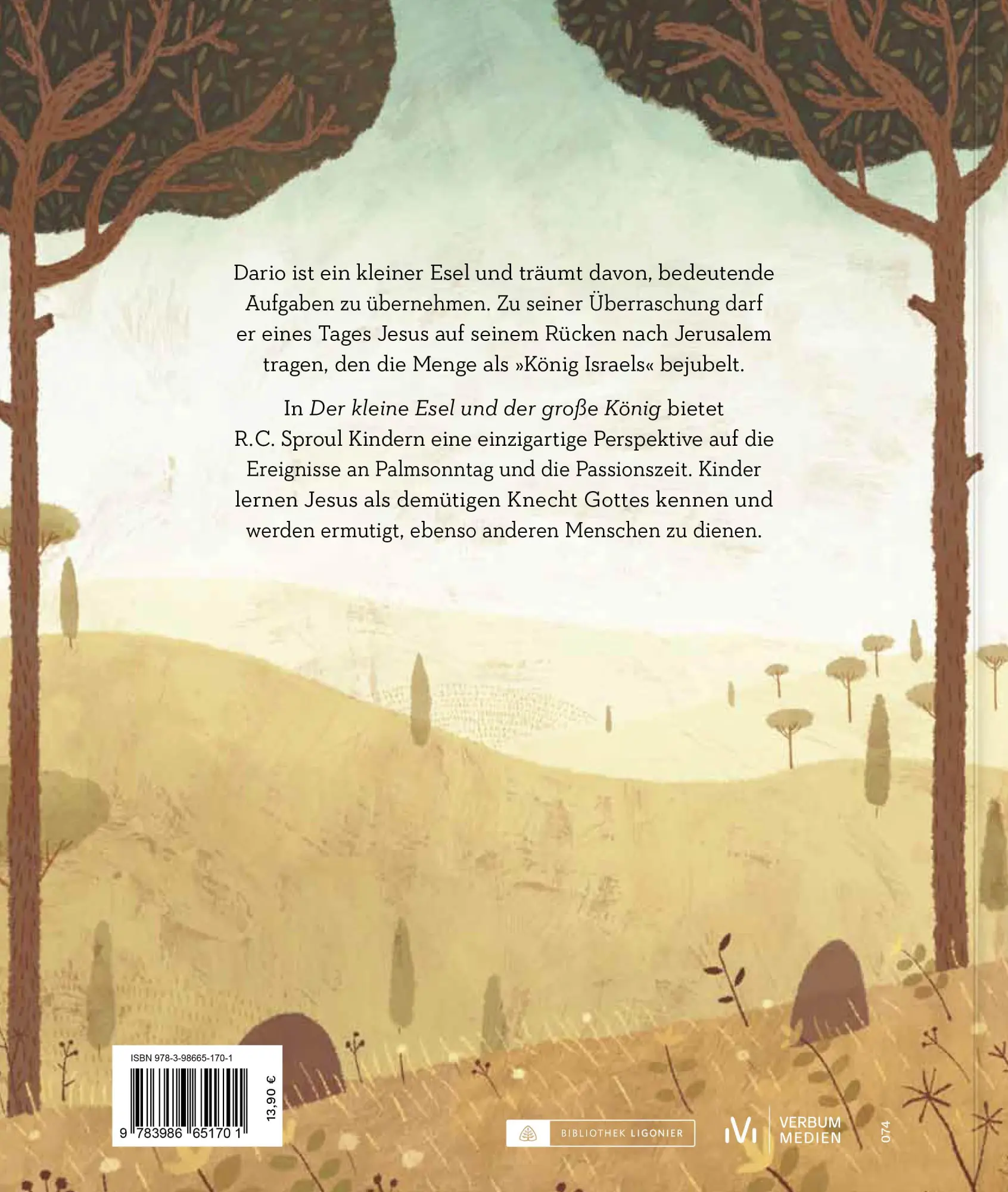Rückseite: 9783986651701 | Der kleine Esel und der große König | R. C. Sproul | Buch | 44 S.