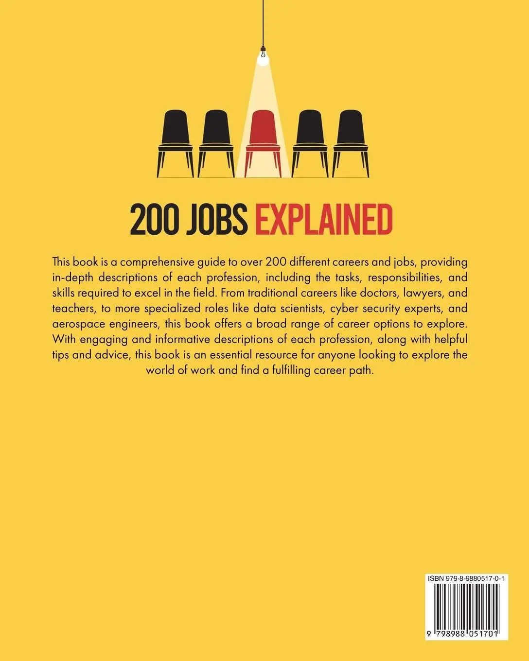 Rückseite: 9798988051701 | 200 Jobs Explained | Javier Sanz | Taschenbuch | Englisch | 2023