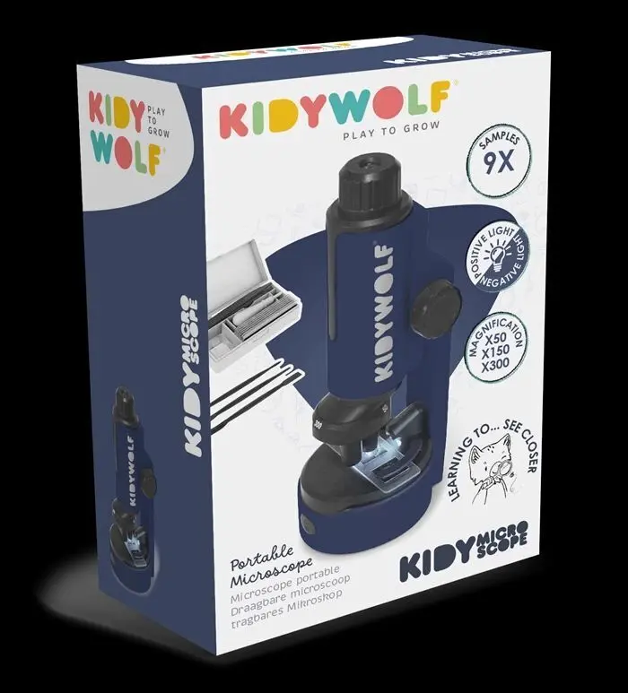 Bild: 5407009181801 | KIDYWOLF - Mikroskop | Deutsch | 2025 | KIDYWOLF | EAN 5407009181801