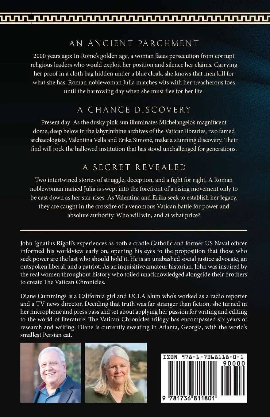 Rückseite: 9781736811801 | The Mystery of Julia Episcopa | John I. Rigoli (u. a.) | Taschenbuch