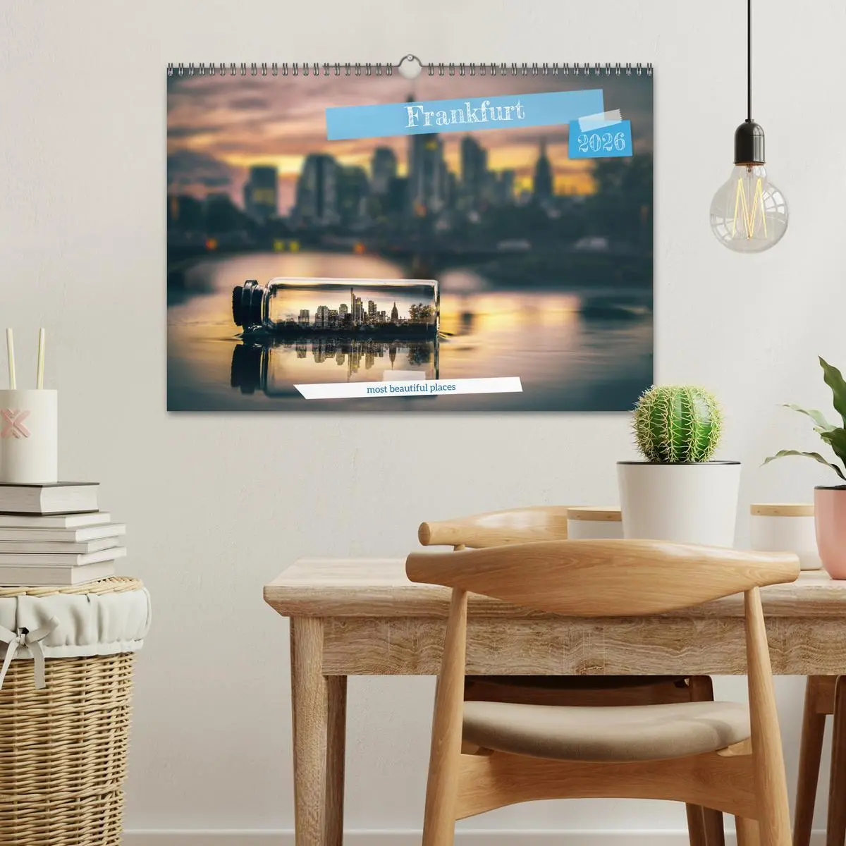 Bild: 9783457291801 | Frankfurt most beautiful places (Wall Calendar 2026 DIN A3...