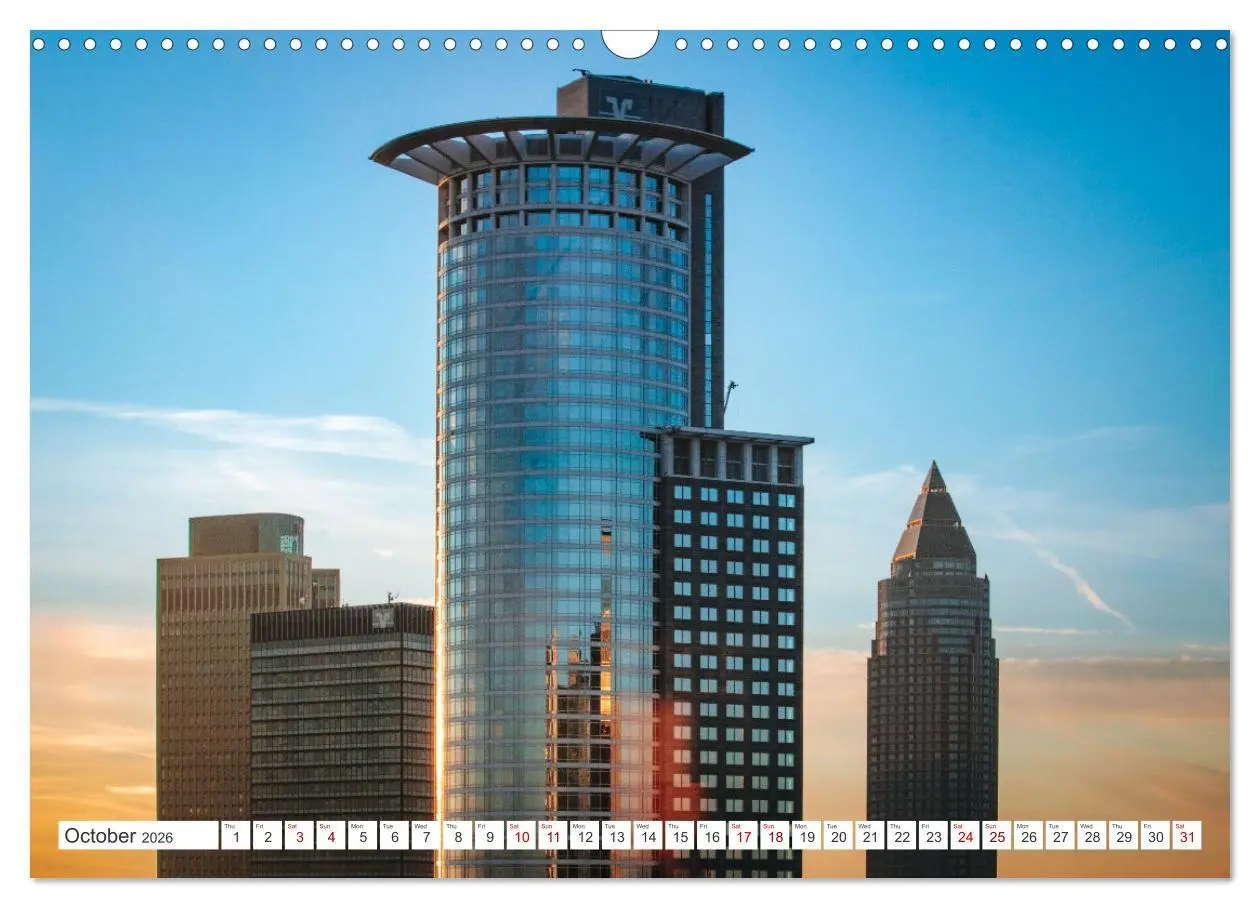Bild: 9783457291801 | Frankfurt most beautiful places (Wall Calendar 2026 DIN A3...