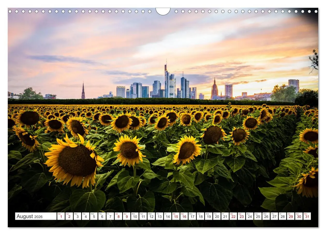 Bild: 9783457291801 | Frankfurt most beautiful places (Wall Calendar 2026 DIN A3...