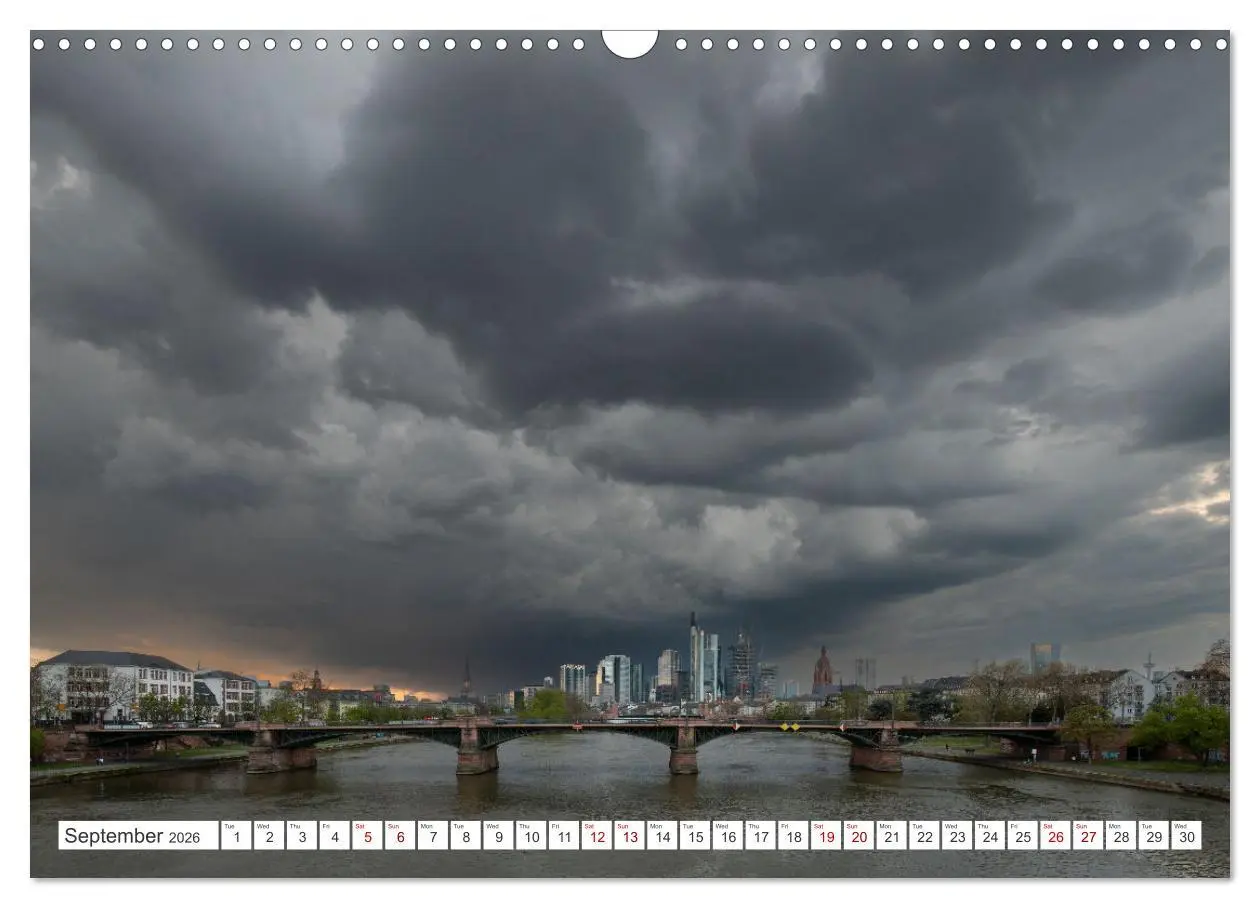 Bild: 9783457291801 | Frankfurt most beautiful places (Wall Calendar 2026 DIN A3...