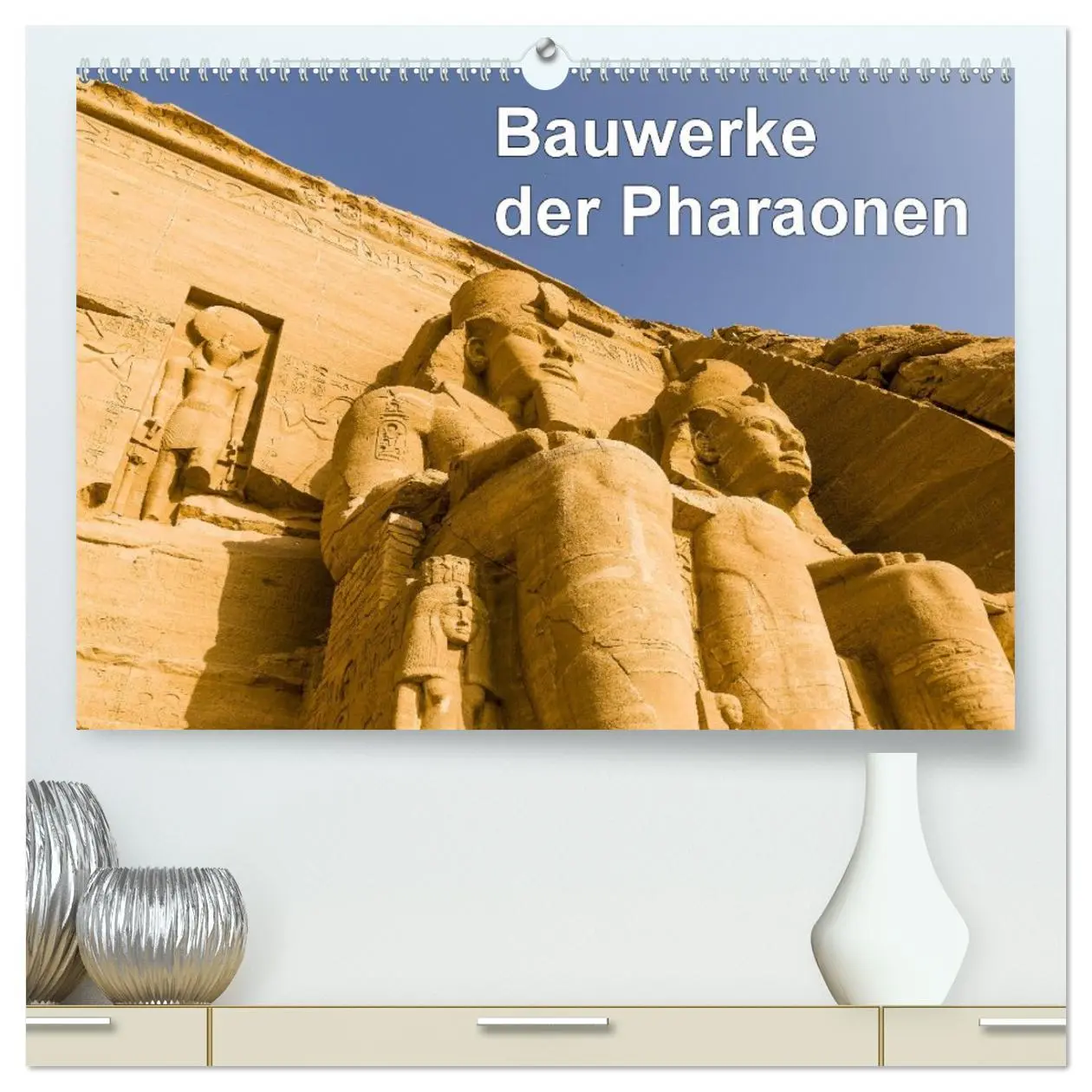 Cover: 9783457501801 | Bauwerke der Pharaonen (hochwertiger Premium Wandkalender 2026 DIN...