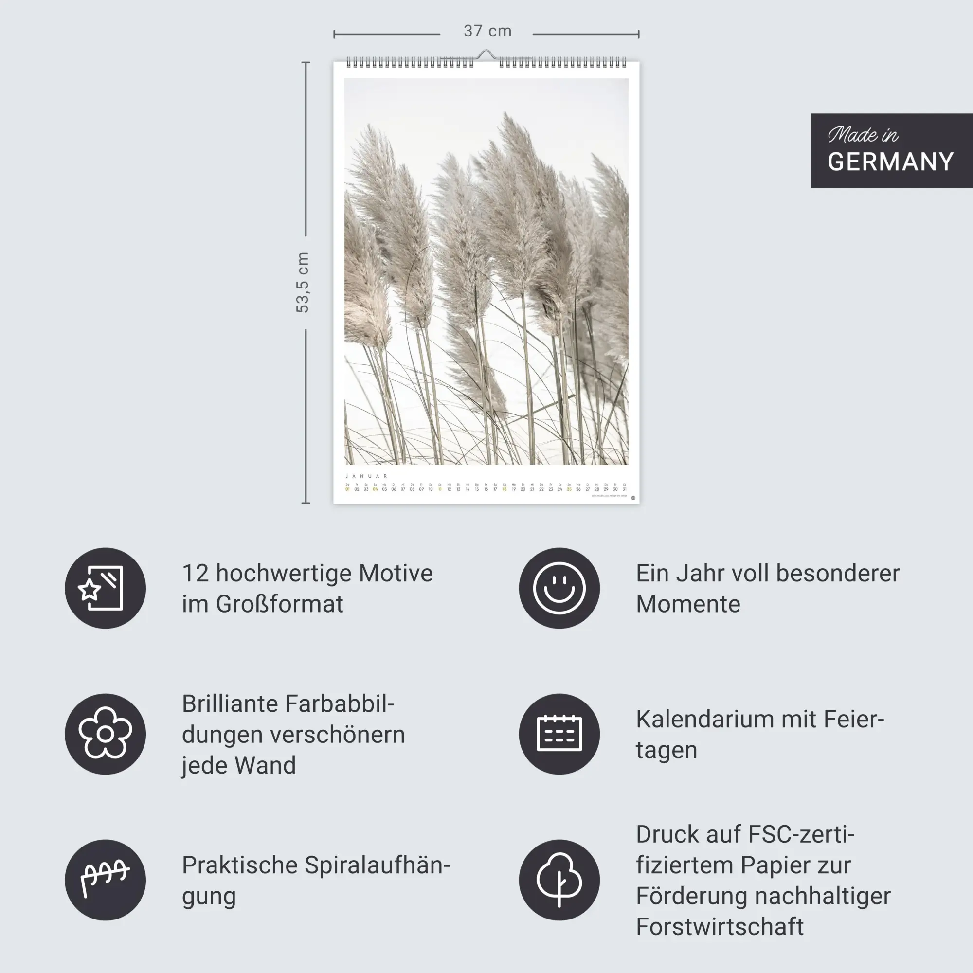 Bild: 9783756411801 | Mareike Böhmer: pure &amp; simple Kalender 2026 | Mareike Böhmer | 14 S.