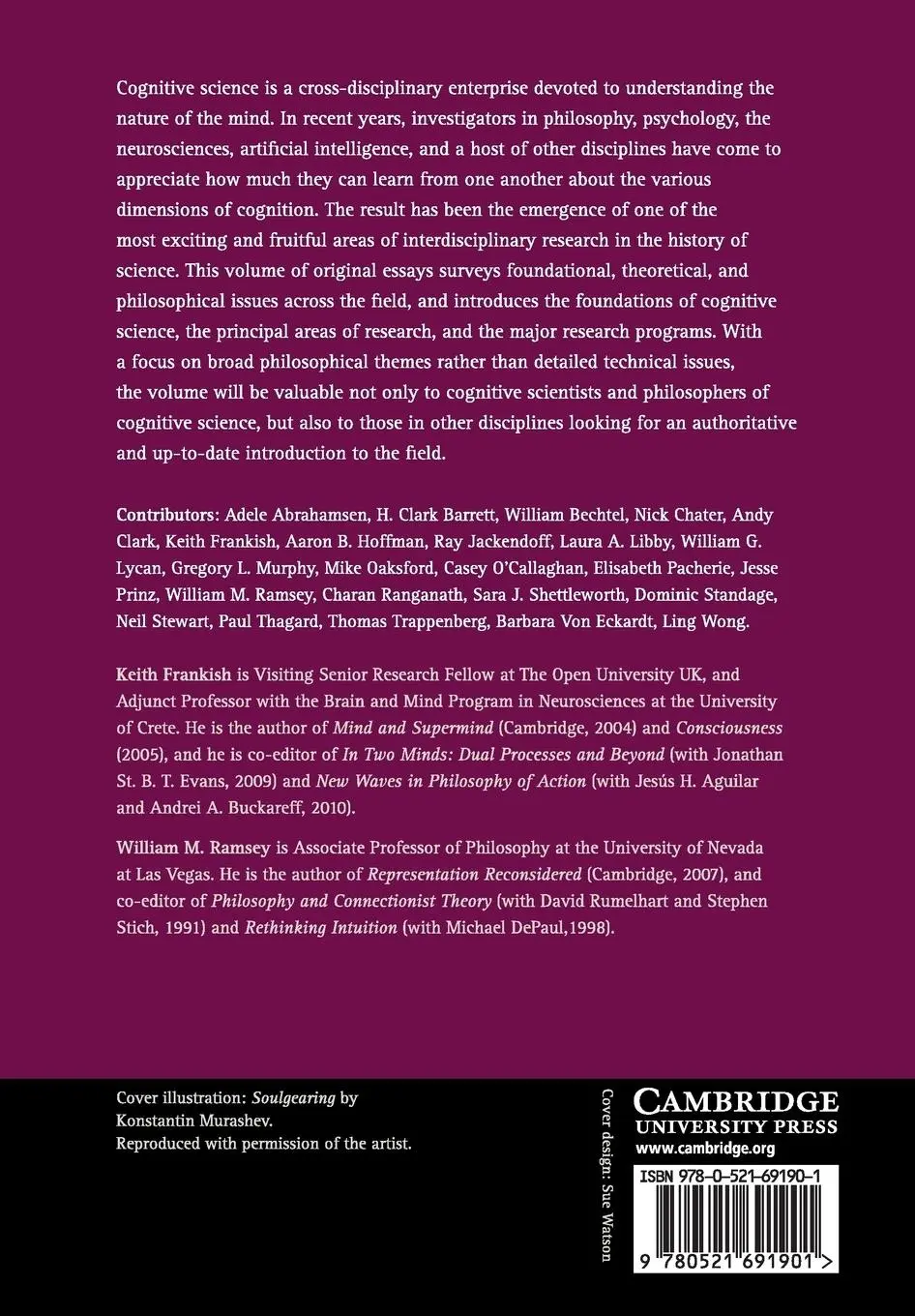 Rückseite: 9780521691901 | The Cambridge Handbook of Cognitive Science | William Ramsey | Buch
