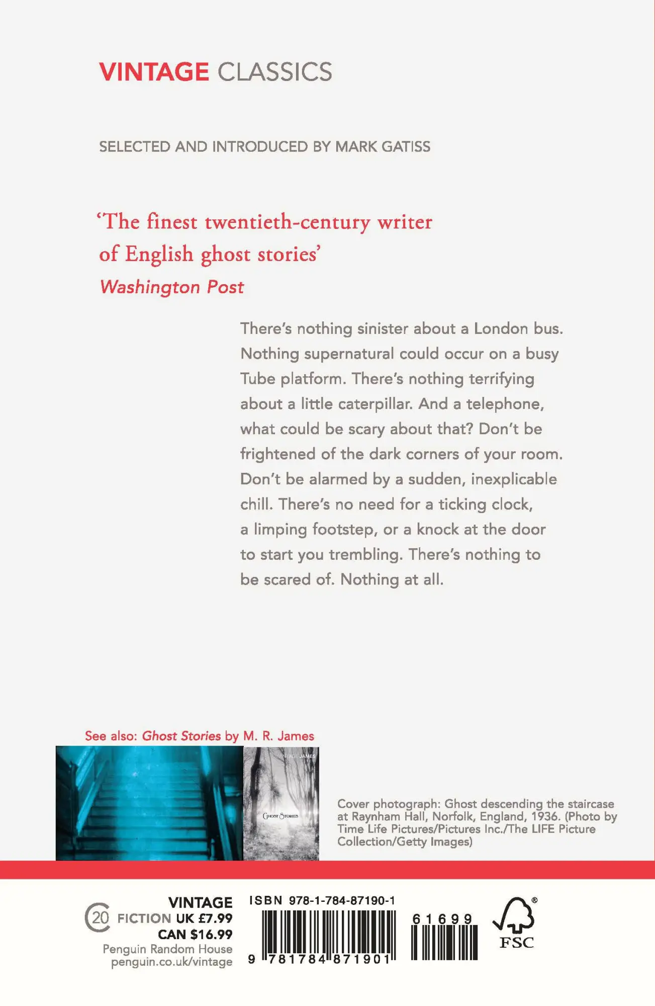 Rückseite: 9781784871901 | Ghost Stories: Selected and Introduced by Mark Gatiss | E. F. Benson
