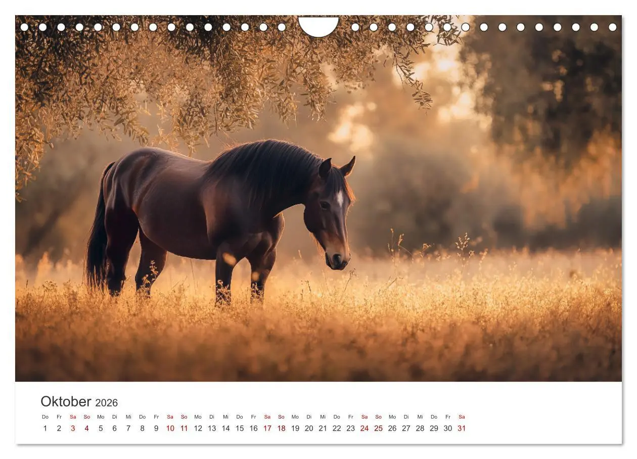 Bild: 9783457281901 | Im Wind der Freiheit - Ein Jahr voller Pferde (Wandkalender 2026...