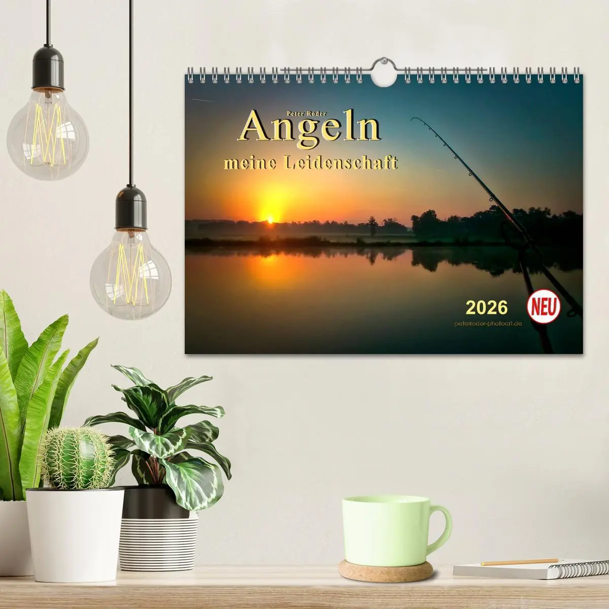Bild: 9783457971901 | Angeln - meine Leidenschaft (Wandkalender 2026 DIN A4 quer),...