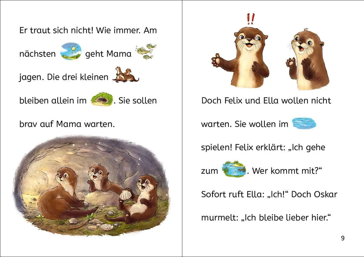 Bild: 9783743221901 | Bildermaus - Trau dich, kleiner Otter! | Julie Leuze | Buch | 48 S.