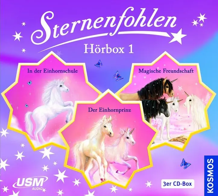 Cover: 9783803231901 | Die große Sternenfohlen Hörbox Folgen 1-3 (3 Audio CDs) | Chapman | CD
