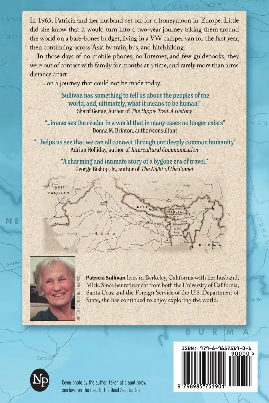 Rückseite: 9798985751901 | Overland Before the Hippie Trail | Patricia Noble Sullivan | Buch