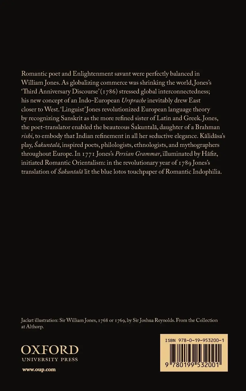 Rückseite: 9780199532001 | 'Orientalist Jones' | Michael J Franklin | Buch | Gebunden | Englisch