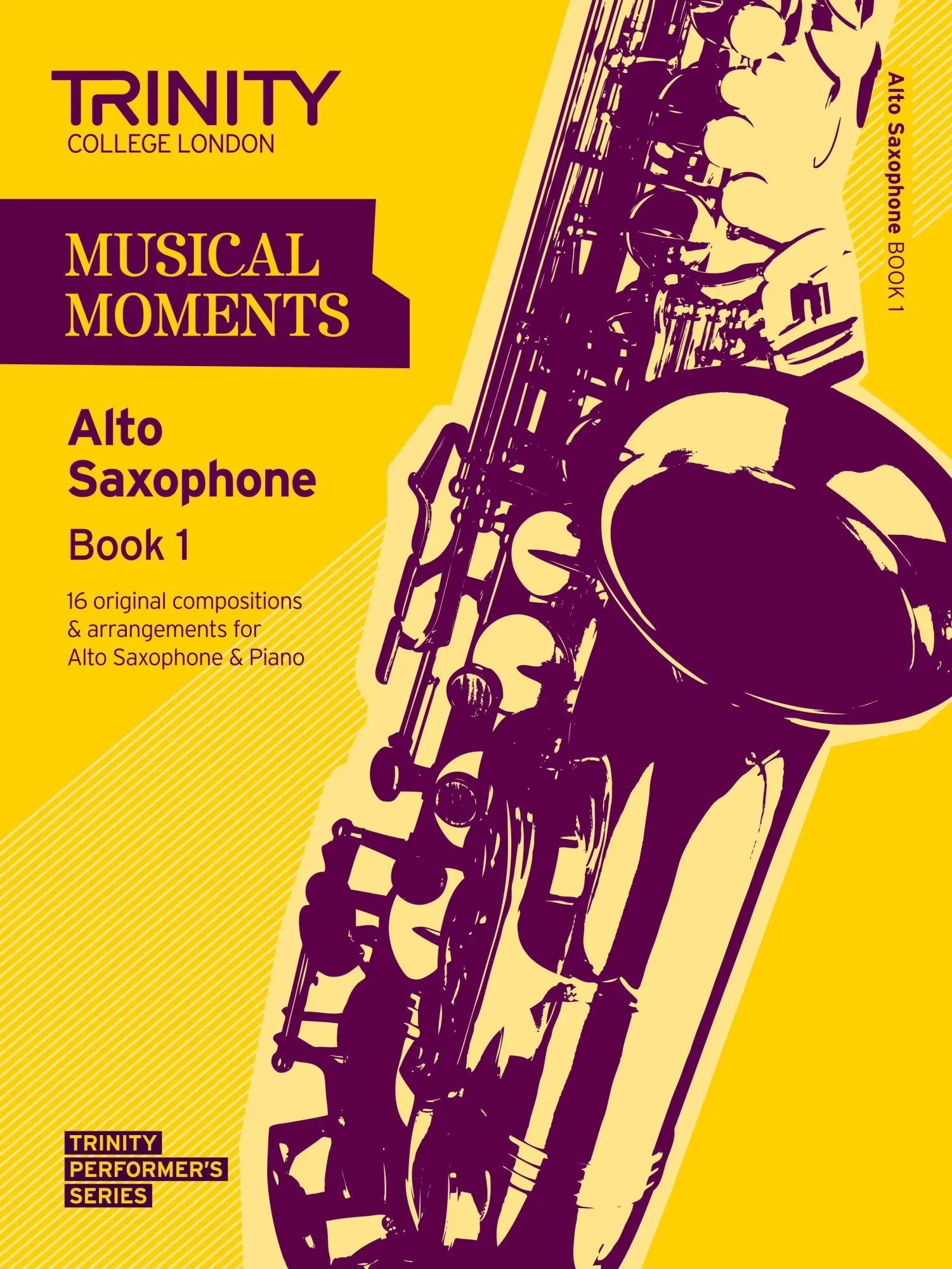 Cover: 9780857362001 | Musical Moments Alto Saxophone Book 1 | Trinity College London | Buch
