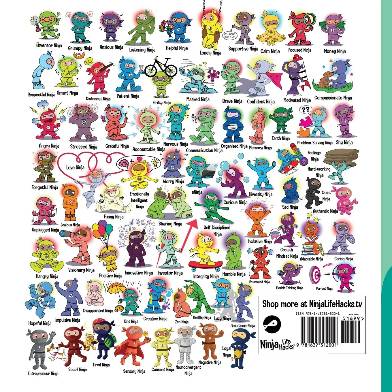 Rückseite: 9781637312001 | Innovative Ninja | A STEAM Book for Kids About Ideas and Imagination