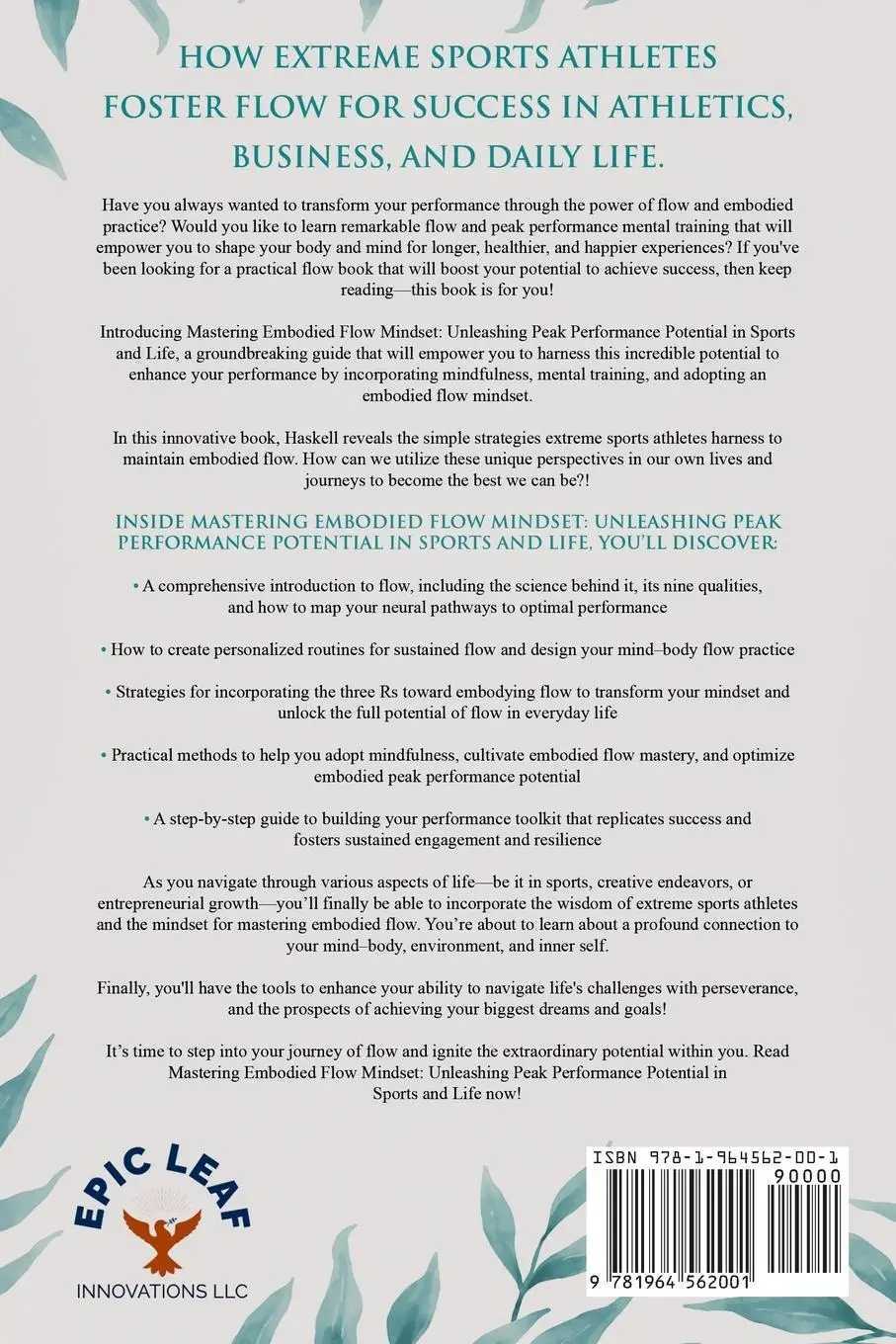 Rückseite: 9781964562001 | Mastering Embodied Flow Mindset | Johnna Haskell | Taschenbuch | 2024