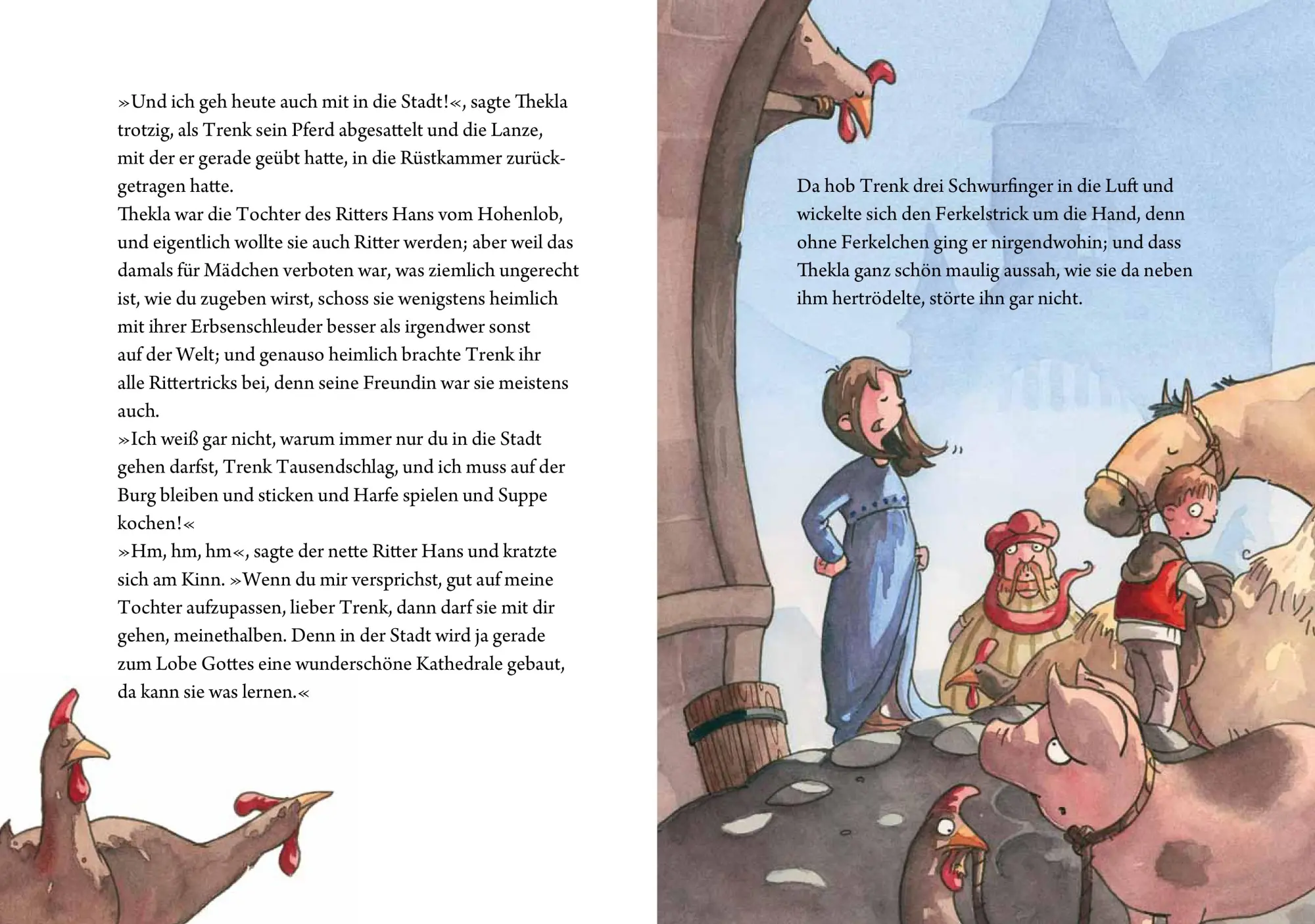 Bild: 9783789132001 | Der kleine Ritter Trenk und der Turmbau zu Babel | Kirsten Boie | Buch