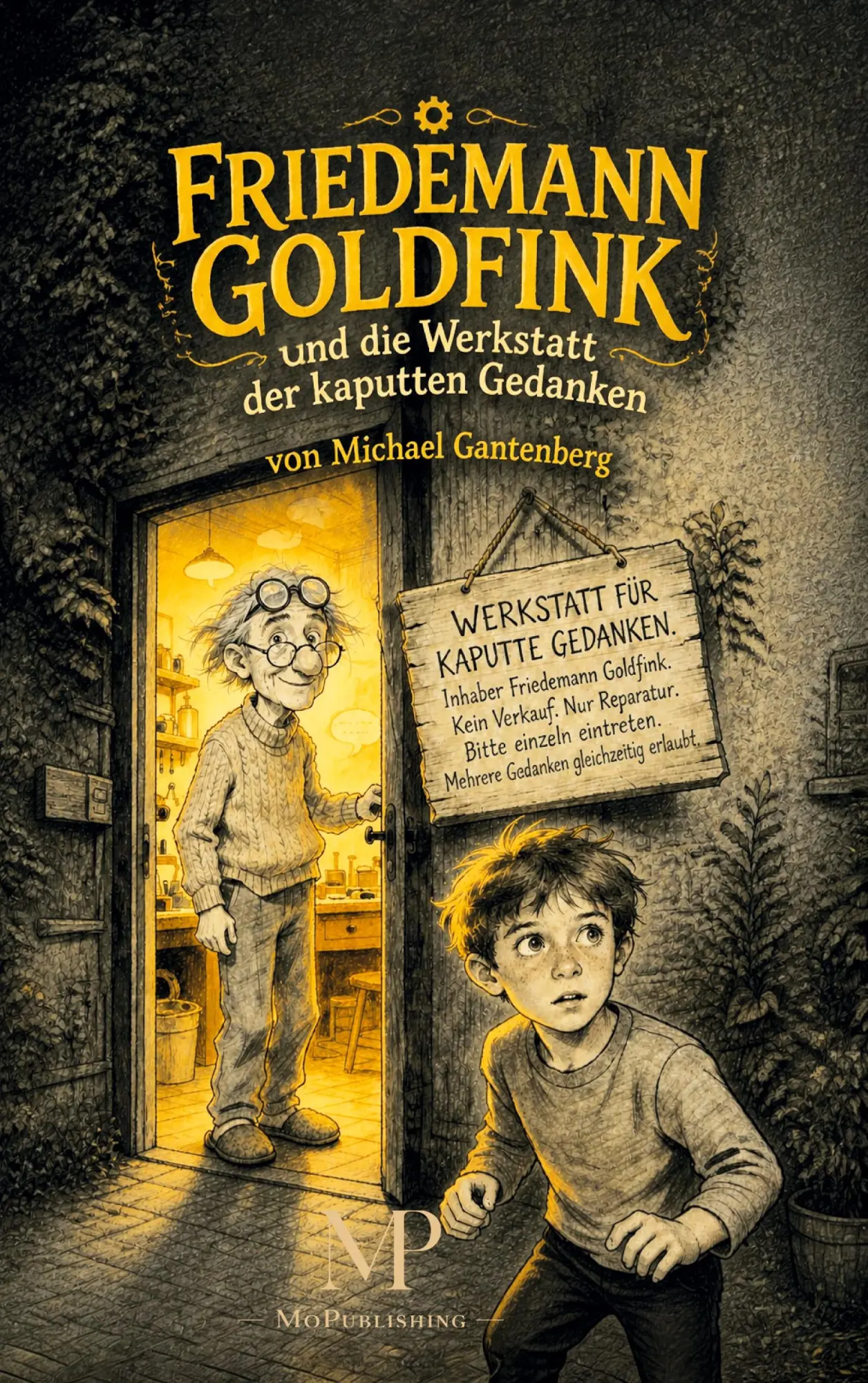 Cover: 9783913182001 | Friedemann Goldfink und die Werkstatt der kaputten Gedanken | Buch