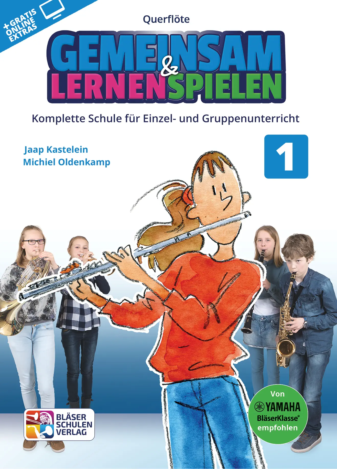 Cover: 9790700382001 | Gemeinsam lernen &amp; spielen Band 1 (+Online Audio) für Bläserklasse...