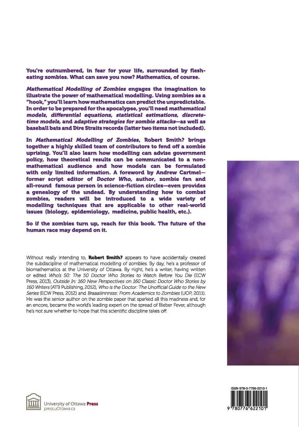 Rückseite: 9780776622101 | Mathematical Modelling of Zombies | Robert Smith? | Taschenbuch | 2014