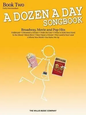 Cover: 9781480342101 | A Dozen a Day Songbook - Book 2 | Early Intermediate Level | Corp