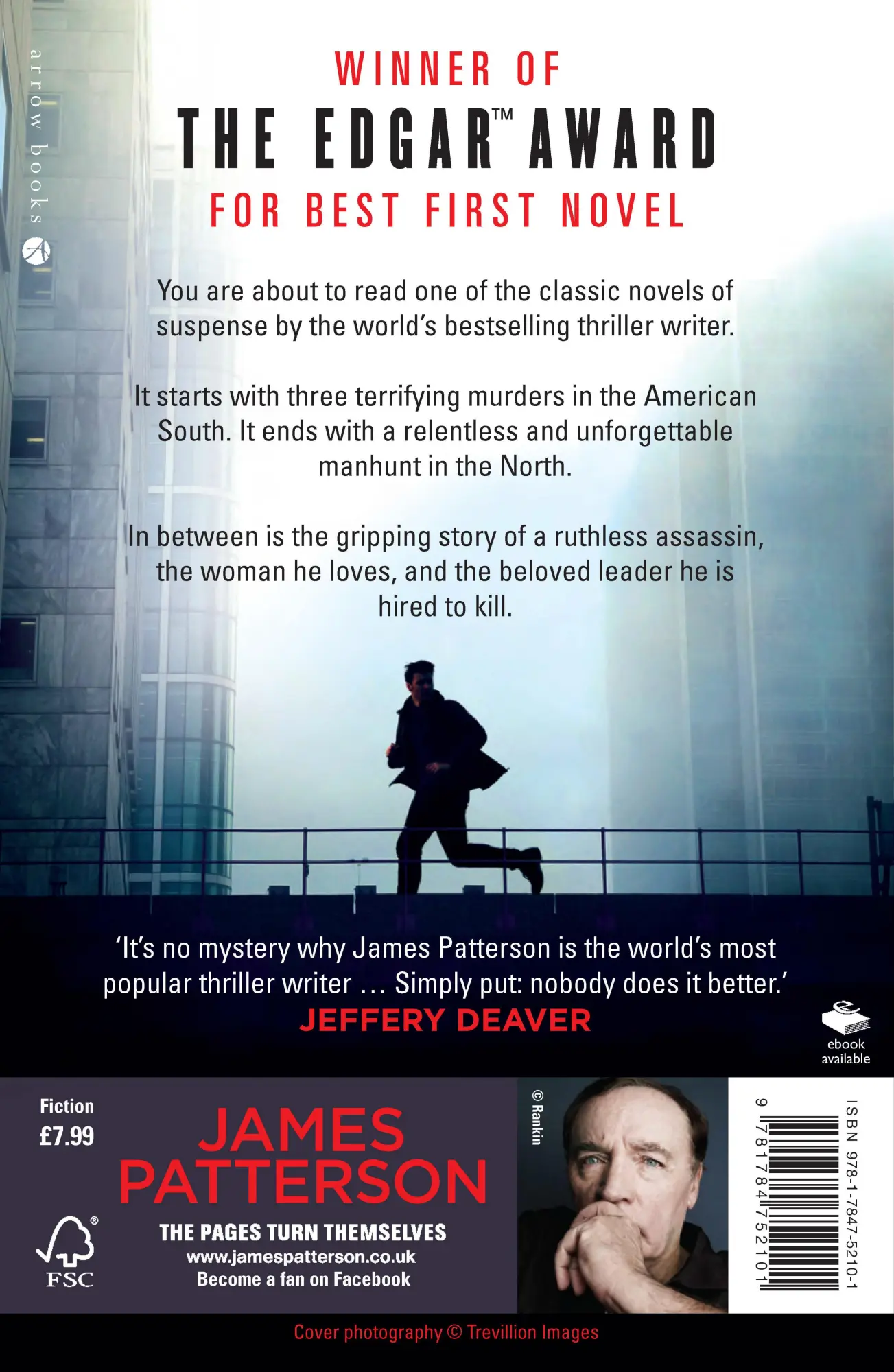 Rückseite: 9781784752101 | The Thomas Berryman Number | James Patterson | Taschenbuch | Englisch