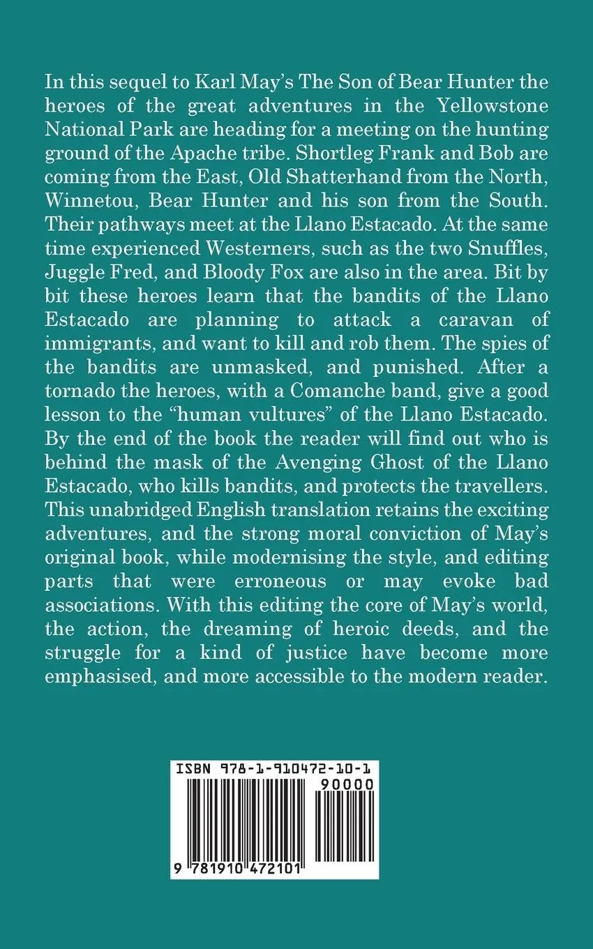 Rückseite: 9781910472101 | The Ghost of the Llano Estacado | Karl May | Taschenbuch | Englisch