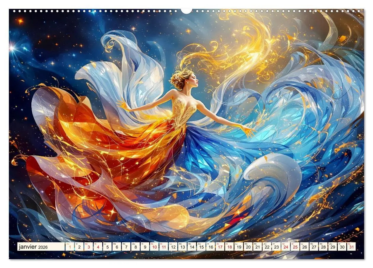 Bild: 9783457302101 | Élégance captivante (Calendrier mural 2026 DIN A2 vertical),...