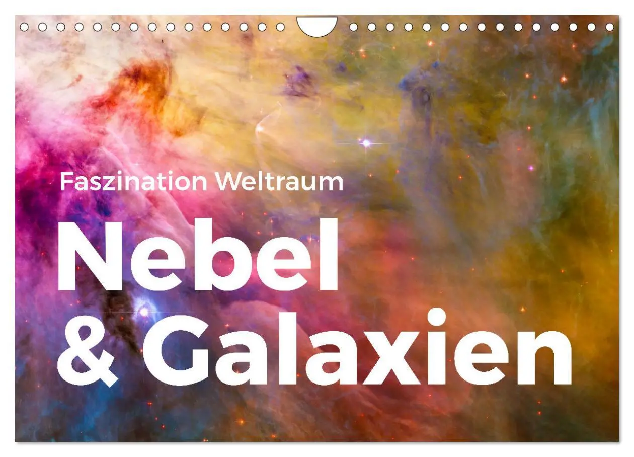 Cover: 9783457542101 | Nebel &amp; Galaxien - Faszination Weltraum (Wandkalender 2026 DIN A4...