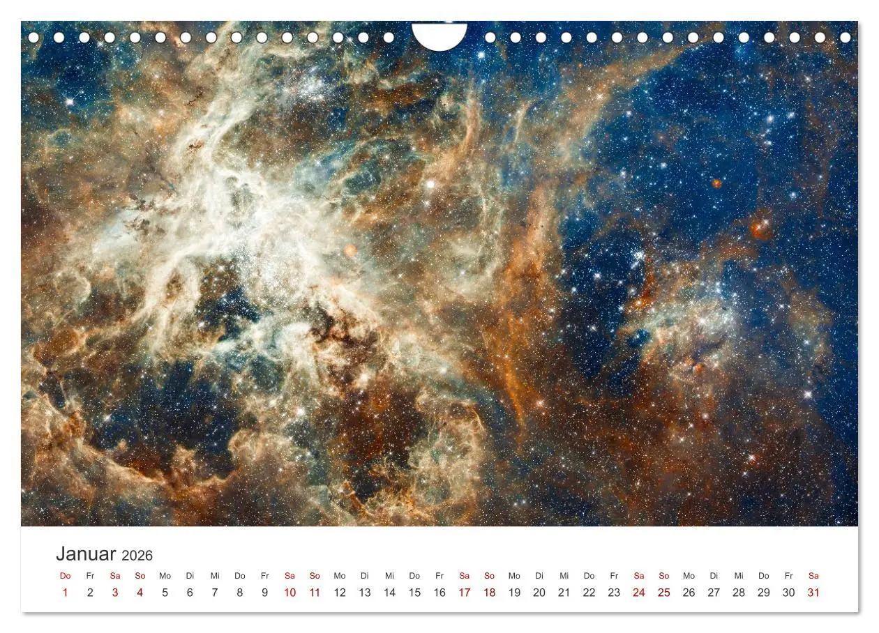 Bild: 9783457542101 | Nebel &amp; Galaxien - Faszination Weltraum (Wandkalender 2026 DIN A4...