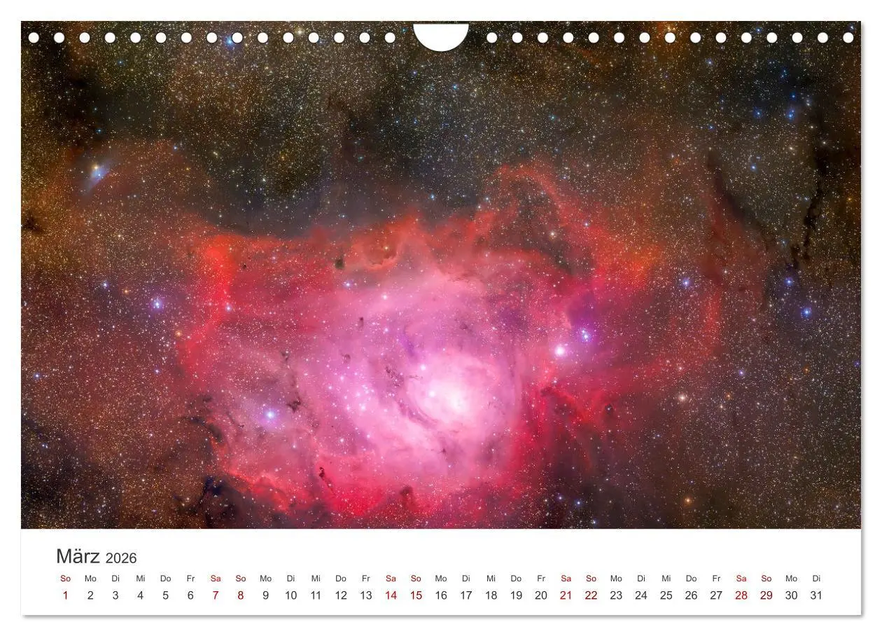 Bild: 9783457542101 | Nebel &amp; Galaxien - Faszination Weltraum (Wandkalender 2026 DIN A4...