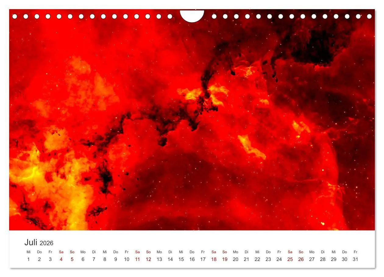 Bild: 9783457542101 | Nebel &amp; Galaxien - Faszination Weltraum (Wandkalender 2026 DIN A4...
