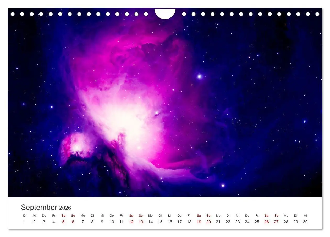 Bild: 9783457542101 | Nebel &amp; Galaxien - Faszination Weltraum (Wandkalender 2026 DIN A4...